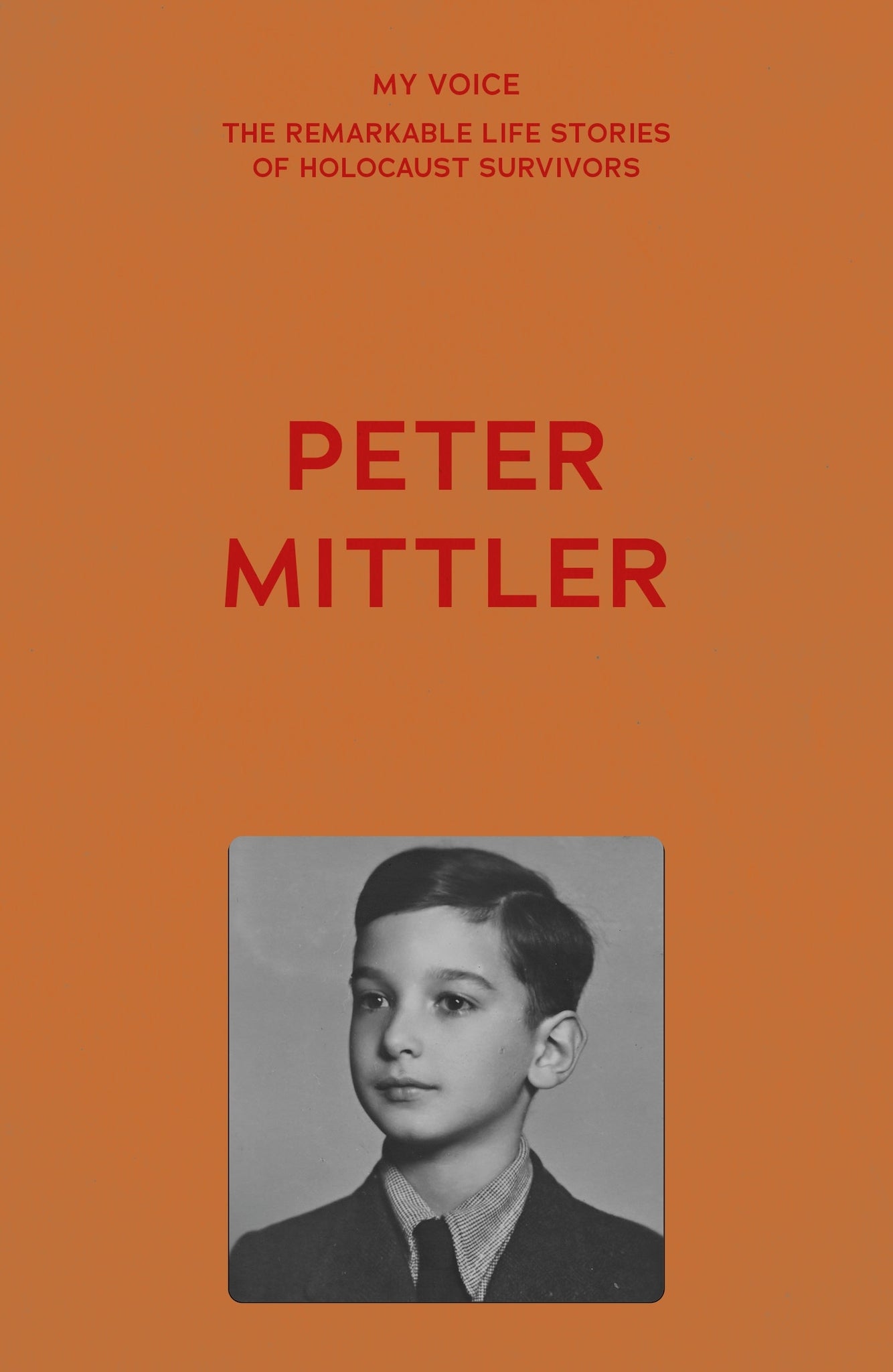 Cover image for My Voice: Peter Mittler ISBN 9781526186737